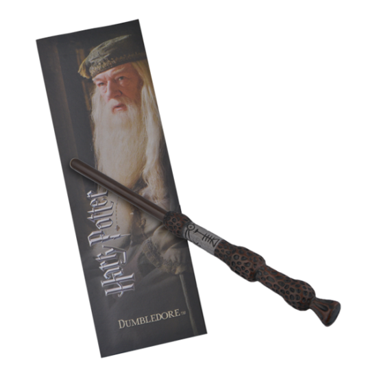 Authentic Harry Potter - Albus Dumbledore Wand Pen and Bookmark on sale 59%  off