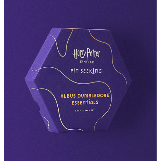 Harry Potter - Albus Dumbledore Essentials Enamel Pin Set on sale